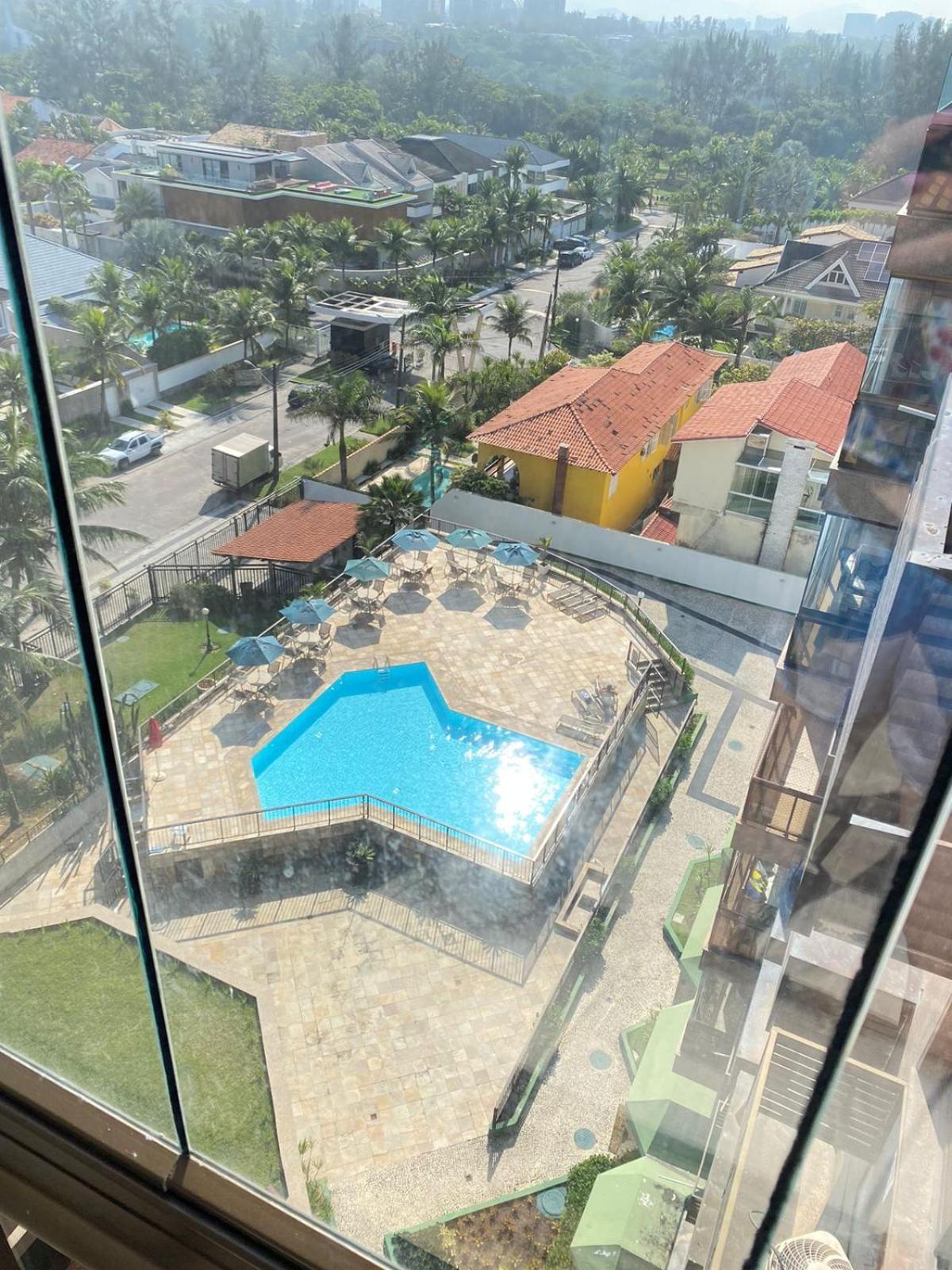 Lindo Apto No Melhor Lugar Da Barra Da Tijuca! Com Uma Vista De Tirar O Folego, Frente Para O Mar! Totalmente Equipado E Decorado Ao Lado Dos Melhores Hoteis E Quiosques Da Barra! Portaria 24H, Piscina, Sauna, Jacuzzi, Academia, Garagem, Wi-Fi, Lavan Rio de Janeiro Luaran gambar