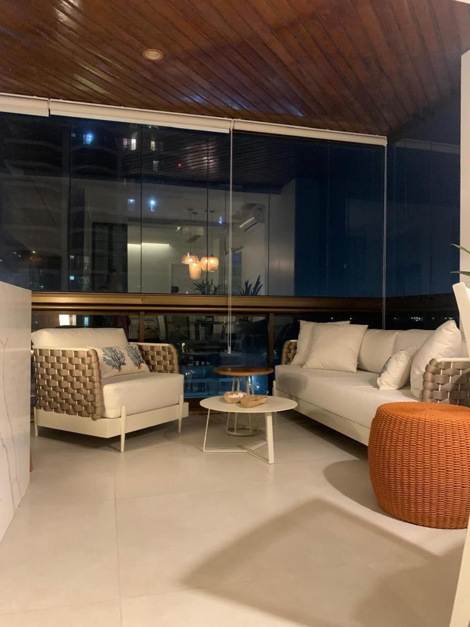 Lindo Apto No Melhor Lugar Da Barra Da Tijuca! Com Uma Vista De Tirar O Folego, Frente Para O Mar! Totalmente Equipado E Decorado Ao Lado Dos Melhores Hoteis E Quiosques Da Barra! Portaria 24H, Piscina, Sauna, Jacuzzi, Academia, Garagem, Wi-Fi, Lavan Rio de Janeiro Luaran gambar