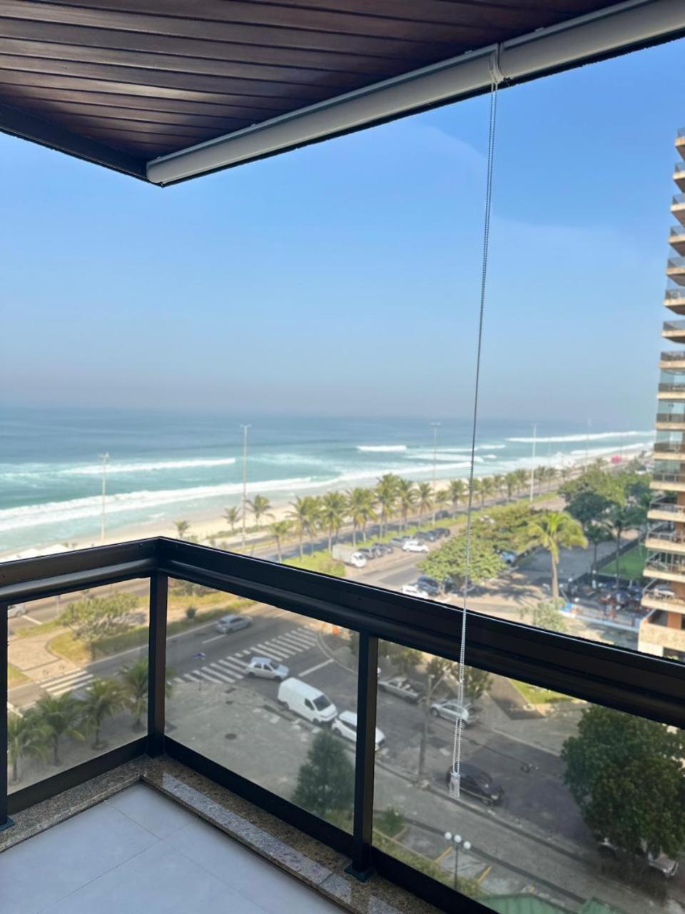 Lindo Apto No Melhor Lugar Da Barra Da Tijuca! Com Uma Vista De Tirar O Folego, Frente Para O Mar! Totalmente Equipado E Decorado Ao Lado Dos Melhores Hoteis E Quiosques Da Barra! Portaria 24H, Piscina, Sauna, Jacuzzi, Academia, Garagem, Wi-Fi, Lavan Rio de Janeiro Luaran gambar